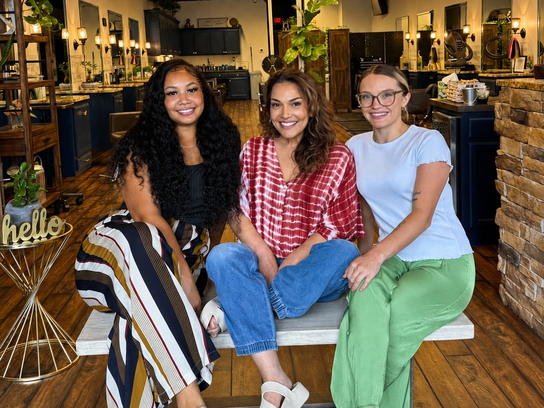 The Hello Beauty Shop team in the Hendersonville salon
